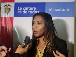 la Ministra de Cultura Carmen Inés Vásquez la Ministra de Cultura Carmen Inés Vásquez