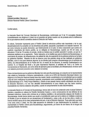 CONCEJALES LIBERALES PIDEN LIBERTADA PARA APOYAR A FREDY ANAYA: Concejales liberales se van con Fredy Anaya CONCEJALES LIBERALES PIDEN LIBERTADA PARA APOYAR A FREDY ANAYA: Concejales liberales se van con Fredy Anaya