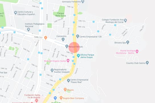 10: Calle 127 con Cra. 7ª 10: Calle 127 con Cra. 7ª