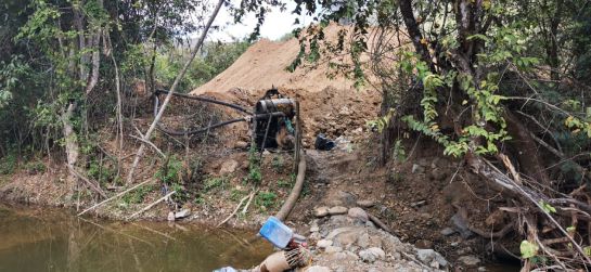 Minería ilegal en Cauca: Operativo contra la minería ilegal en el río Sambingo en el Cauca Minería ilegal en Cauca: Operativo contra la minería ilegal en el río Sambingo en el Cauca