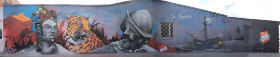 Independencia de Colombia en grafitis Independencia de Colombia en grafitis
