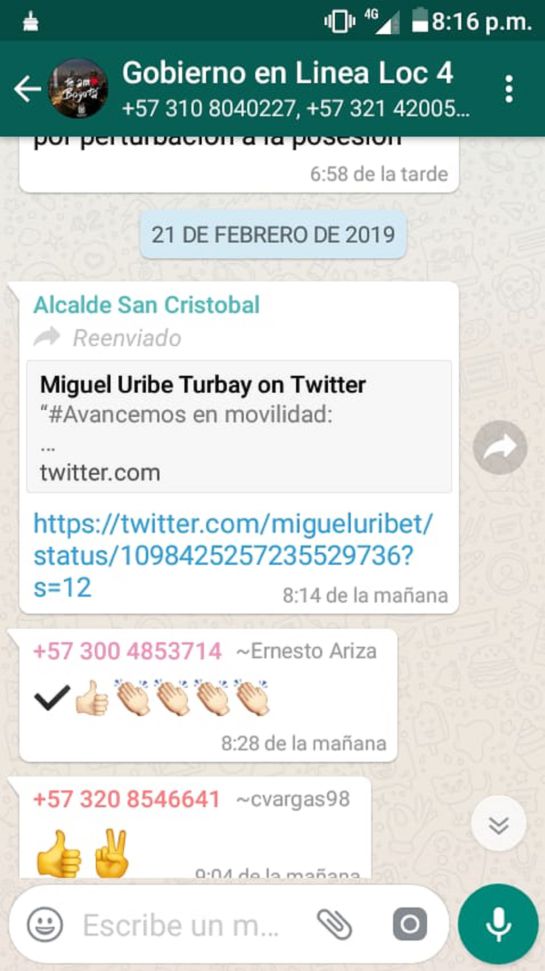 Alcalde de San Cristobal, José Ignacio Gutierrez: Denuncian alcalde local haciendo campaña por Miguel Uribe Alcalde de San Cristobal, José Ignacio Gutierrez: Denuncian alcalde local haciendo campaña por Miguel Uribe