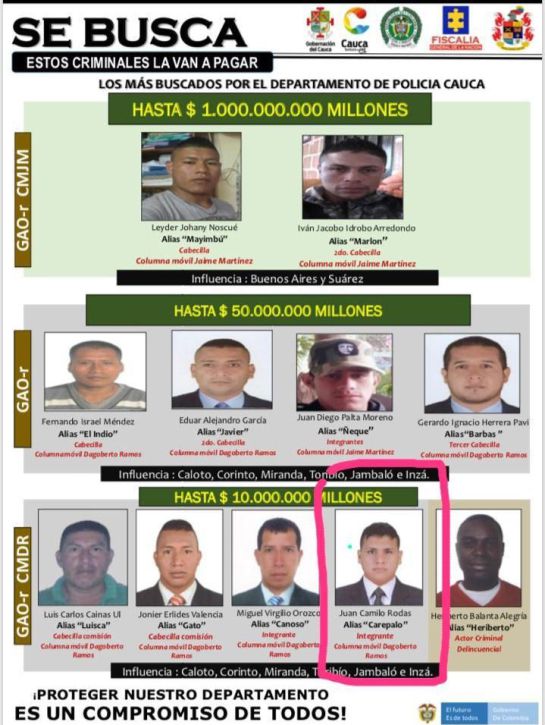 Operativos Ejército contra disidencias: En el Cauca y Valle fueron capturados disidentes acusados de narcotráfico Operativos Ejército contra disidencias: En el Cauca y Valle fueron capturados disidentes acusados de narcotráfico