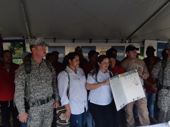 Minas en Montes de María Colombia: La Armada entrega 4 áreas libres de sospecha de minas en Montes de María Minas en Montes de María Colombia: La Armada entrega 4 áreas libres de sospecha de minas en Montes de María
