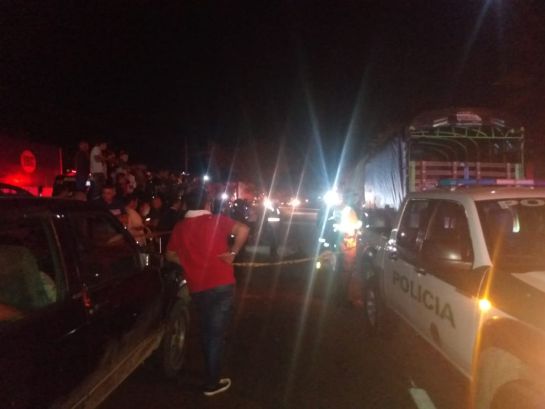 Vía Girardot - Bogotá estuvo cerrada por accidente en Chinauta Vía Girardot - Bogotá estuvo cerrada por accidente en Chinauta