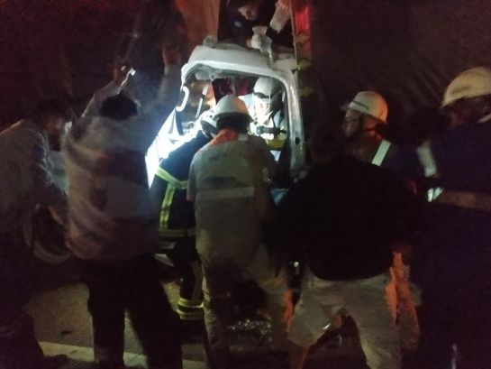 Vía Girardot - Bogotá estuvo cerrada por accidente en Chinauta Vía Girardot - Bogotá estuvo cerrada por accidente en Chinauta