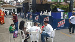 Caracol Radio estuvo desde Montenegro que está de fiestas Caracol Radio estuvo desde Montenegro que está de fiestas