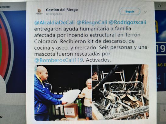 Perro salvado de las llamas: Un perro y seis personas fueron rescatados de las llamas Perro salvado de las llamas: Un perro y seis personas fueron rescatados de las llamas