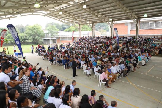 Nueva institución educativa: 950 niños serán beneficiados con la nueva institución Santa Cecilia Nueva institución educativa: 950 niños serán beneficiados con la nueva institución Santa Cecilia