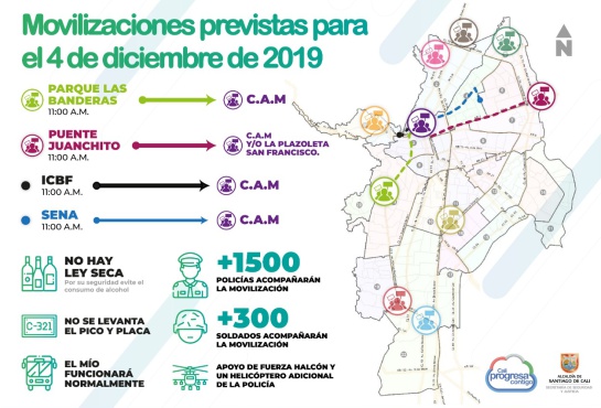 Más de 1.500 policías, a cargo de la seguridad en el Paro en Cali: Más de 1.500 policías, a cargo de la seguridad ante el Paro en Cali Más de 1.500 policías, a cargo de la seguridad en el Paro en Cali: Más de 1.500 policías, a cargo de la seguridad ante el Paro en Cali