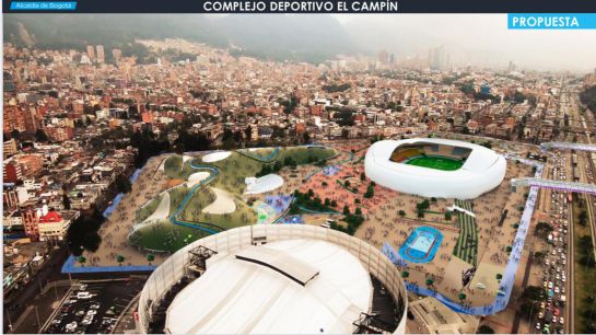 Renovación de El Campin: Esta es la propuesta para la renovación del complejo El Campín Renovación de El Campin: Esta es la propuesta para la renovación del complejo El Campín