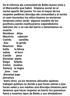 Bandas de Belén estarían arrebatando casas a familias de Zafra: Bandas criminales estarían despojando de sus inmuebles a familias en Belén Bandas de Belén estarían arrebatando casas a familias de Zafra: Bandas criminales estarían despojando de sus inmuebles a familias en Belén