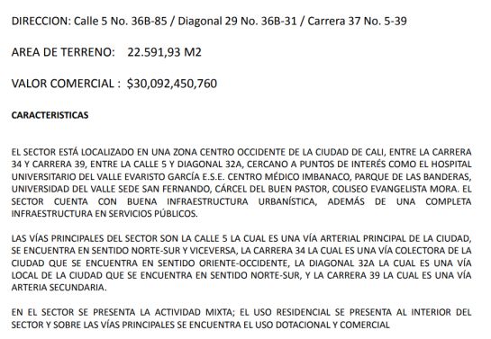 Cali: SAE pone en venta lote del antiguo Club San Fernando Cali: SAE pone en venta lote del antiguo Club San Fernando