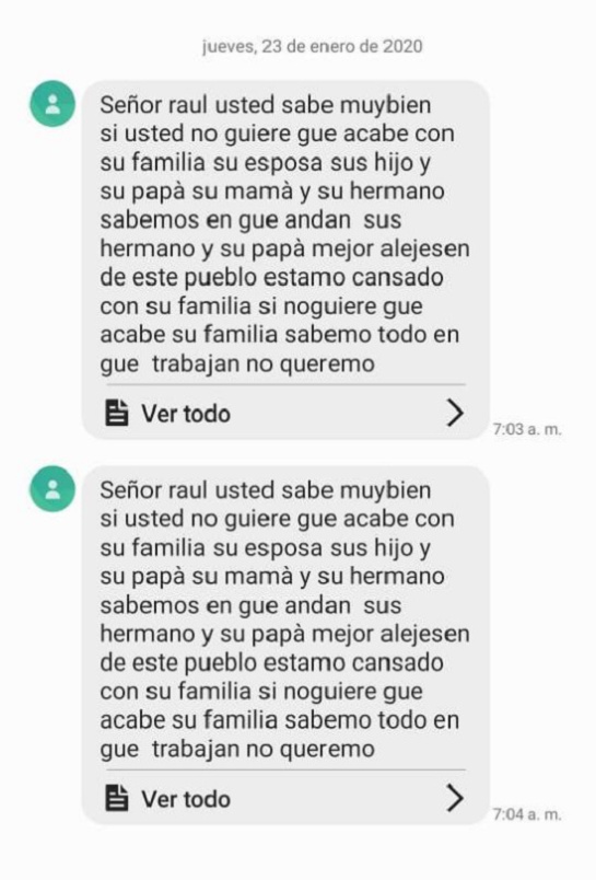 Amenazas a líderes sociales en Risaralda: Líder indígena de Risaralda solicita asilo político por amenazas de muerte Amenazas a líderes sociales en Risaralda: Líder indígena de Risaralda solicita asilo político por amenazas de muerte