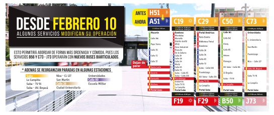Rutas de Transmilenio: ¡Atento! Estos son los cambios que tendrá Transmilenio a partir de mañana Rutas de Transmilenio: ¡Atento! Estos son los cambios que tendrá Transmilenio a partir de mañana