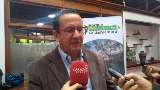 Juan David Arango Gartner, director de Corpocaldas Juan David Arango Gartner, director de Corpocaldas