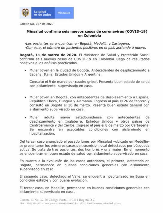 Eventos cancelados coronavirus Colombia: Aplazada la Feria del Libro de Bogotá por coronavirus Eventos cancelados coronavirus Colombia: Aplazada la Feria del Libro de Bogotá por coronavirus