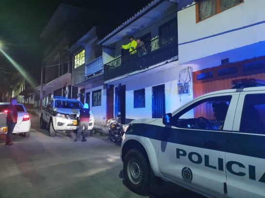 Operativo de allanamiento en Samaná Operativo de allanamiento en Samaná