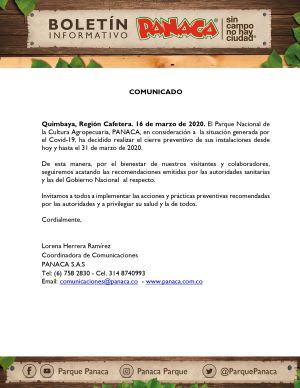 Coronavirus, Salud, Cierres, Turismo, Parques: Parques temáticos del Quindío cierran sus puertas por Coronavirus Coronavirus, Salud, Cierres, Turismo, Parques: Parques temáticos del Quindío cierran sus puertas por Coronavirus