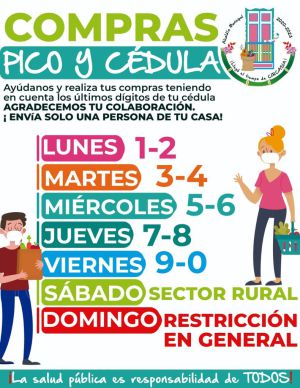 Coronavirus, Salud, Quindío, Alimentos: Varios municipios del Quindío implementan pico y cédula Coronavirus, Salud, Quindío, Alimentos: Varios municipios del Quindío implementan pico y cédula