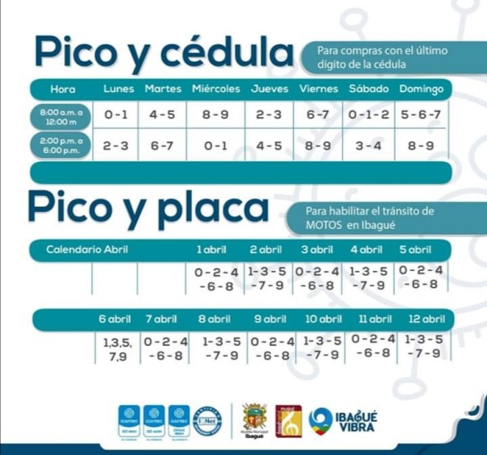 Pico y placa en Ibagué: Este miércoles arranca pico y placa para motos en Ibagué Pico y placa en Ibagué: Este miércoles arranca pico y placa para motos en Ibagué