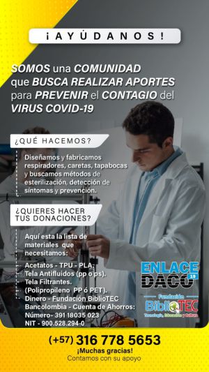 Voluntariado en la crisis: Enlace DACO19, talento universitario en medio de la crisis Voluntariado en la crisis: Enlace DACO19, talento universitario en medio de la crisis