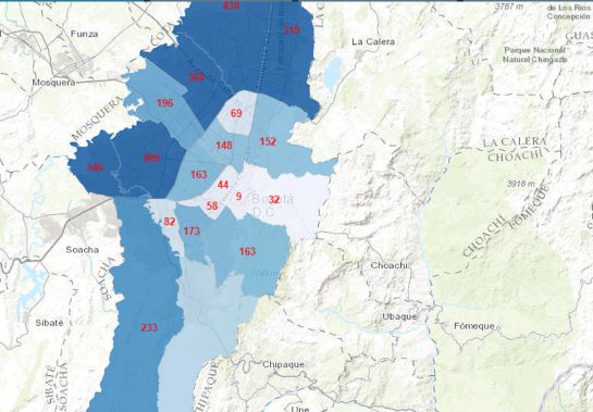 Noticias Bogotá: Contagios de COVID-19 en Bogotá: Así va el mapa de contagios en Bogotá Noticias Bogotá: Contagios de COVID-19 en Bogotá: Así va el mapa de contagios en Bogotá