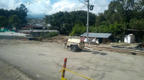 Obras vía Manizales - Honda Obras vía Manizales - Honda