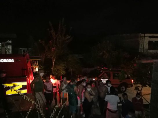 Deslizamiento en el barrio Las Margaritas de La Dorada Deslizamiento en el barrio Las Margaritas de La Dorada