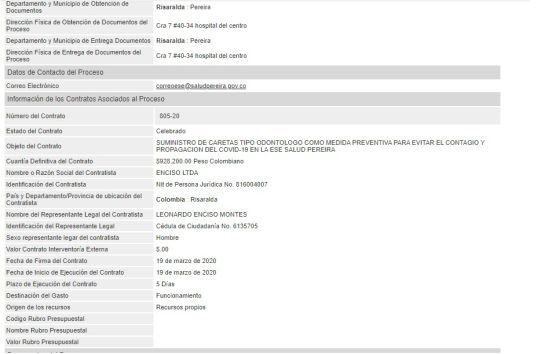 Financiación de campañas en Pereira: En Pereira, tres contratos están en la lupa de las veedurías Financiación de campañas en Pereira: En Pereira, tres contratos están en la lupa de las veedurías
