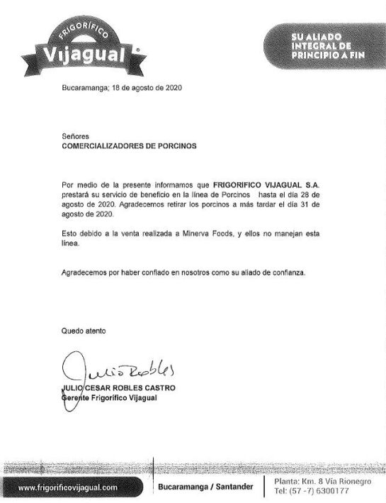 Bucaramanga Comida Porcicultores Planta de Sacrificio Athenas Food: Nuevos dueños de Vijagual no sacrificarán cerdos Bucaramanga Comida Porcicultores Planta de Sacrificio Athenas Food: Nuevos dueños de Vijagual no sacrificarán cerdos