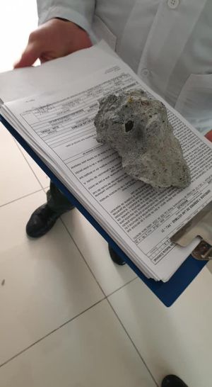 Roca lanzada a la casa del concejal Víctor Hugo Cortés Carrillo Roca lanzada a la casa del concejal Víctor Hugo Cortés Carrillo