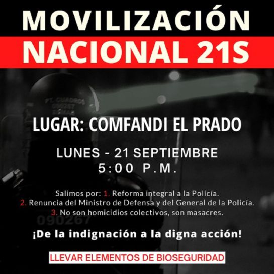 Movilizaciónes: Hoy 21 de septiembre día de marchas nacionales Movilizaciónes: Hoy 21 de septiembre día de marchas nacionales