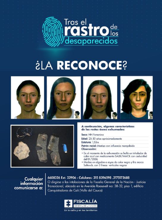 Desaparecidos: Se busca la familia de víctima de los paramilitares en el Valle en el 2002 Desaparecidos: Se busca la familia de víctima de los paramilitares en el Valle en el 2002