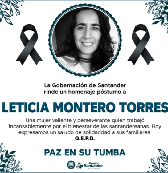 Bucaramanga Muerte Leticia Montero Torres Universidades UIS: Murió destacada docente experta en equidad de género Bucaramanga Muerte Leticia Montero Torres Universidades UIS: Murió destacada docente experta en equidad de género