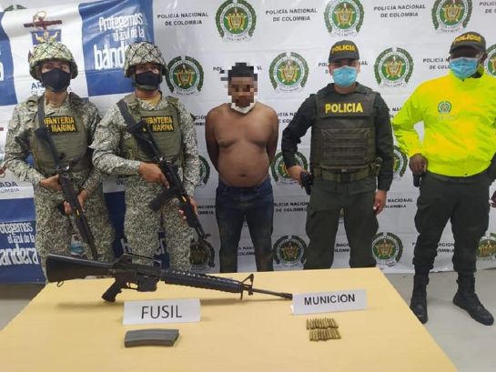 Captura de delincuente Captura de delincuente