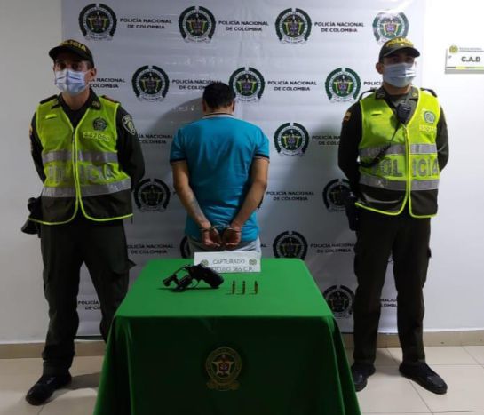 Capturado en Riosucio por porte ilegal de arma de fuego Capturado en Riosucio por porte ilegal de arma de fuego