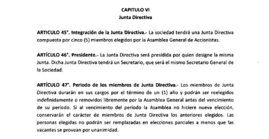 Junta Directiva Junta Directiva