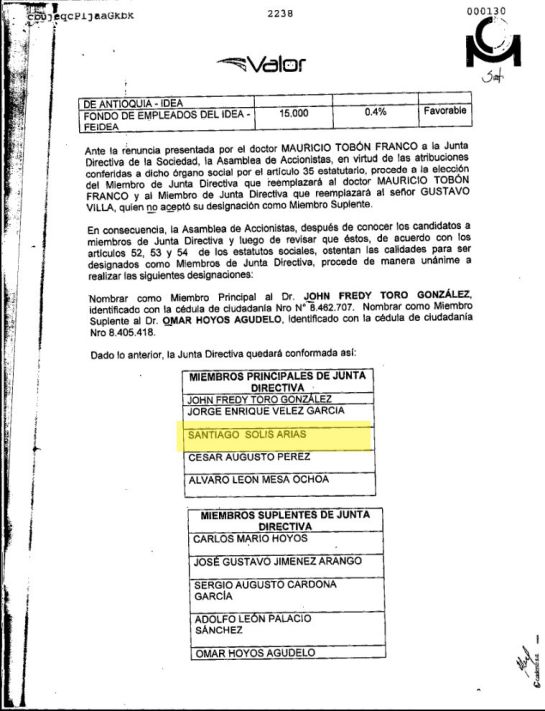 Santiago Solis Arias Santiago Solis Arias