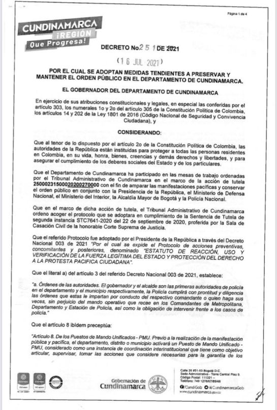 Cundinamarca Cundinamarca