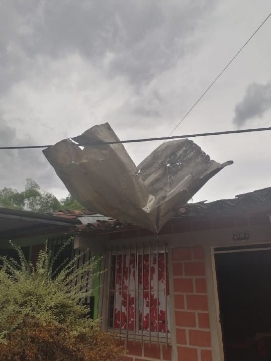 Lluvias con fuertes vientos y granizo en el municipio de Alcalá Lluvias con fuertes vientos y granizo en el municipio de Alcalá