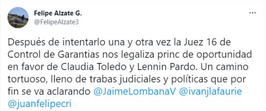 Trino del abogado Felipe Alzate Trino del abogado Felipe Alzate