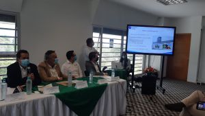 Directivos de Copa presentando nueva ruta que tendrán por aeropuerto Internacional El Edén Directivos de Copa presentando nueva ruta que tendrán por aeropuerto Internacional El Edén
