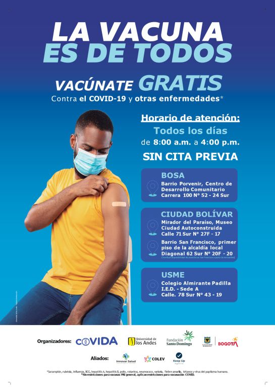 Covida “La vacuna es de todos” Covida “La vacuna es de todos”