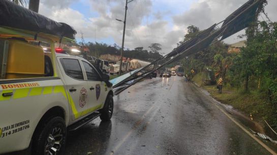 VIDEO: Lluvias con granizo causaron emergencias en Oiba VIDEO: Lluvias con granizo causaron emergencias en Oiba
