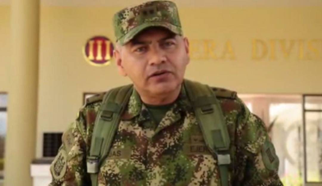 Brigadier general John Rojas, comandante de la Tercera División - Foto: Ejército Brigadier general John Rojas, comandante de la Tercera División - Foto: Ejército