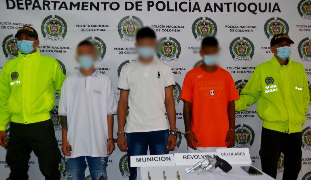 Foto: Policía de Antioquia Foto: Policía de Antioquia