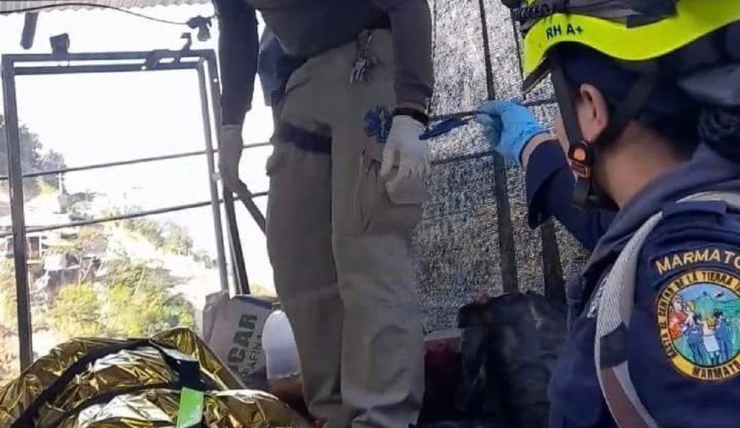 Minero resultó gravemente herido en Marmato, Caldas. Crédito: Bomberos Marmato, Caldas. Minero resultó gravemente herido en Marmato, Caldas. Crédito: Bomberos Marmato, Caldas.