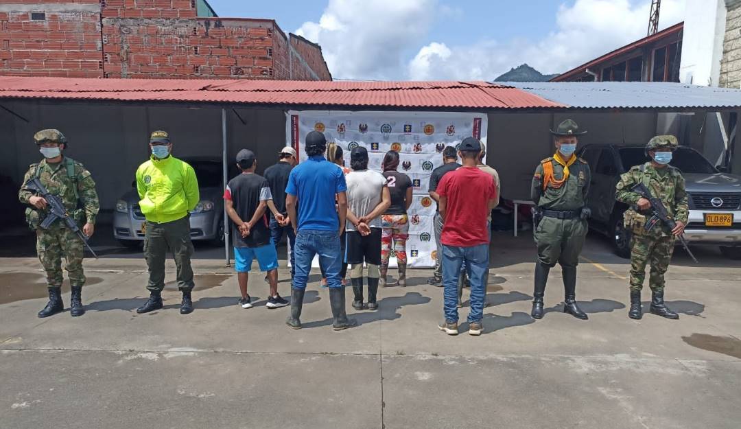 Continúan los operativos en Caldas por explotación ilícita de yacimientos. Crédito: Batallón Ayacucho. Continúan los operativos en Caldas por explotación ilícita de yacimientos. Crédito: Batallón Ayacucho.