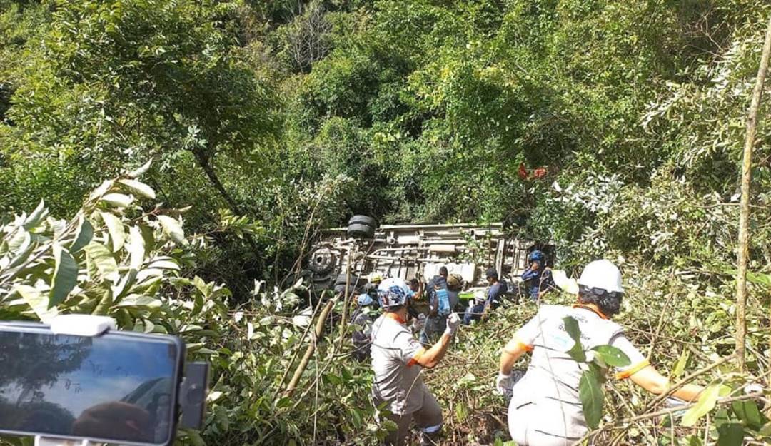 Foto: Policía de Huila -Accidente de tránsito Foto: Policía de Huila -Accidente de tránsito